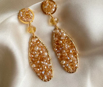 Dyantha Earrings - Gold 